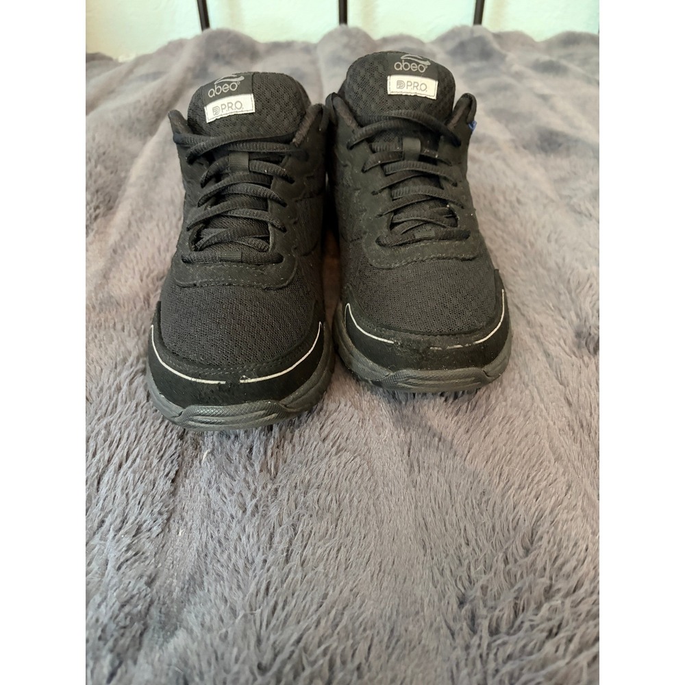 Abeo 24/7 Pro Petra Black Walking Shoes Women's Size 9 Orthotic Comfort